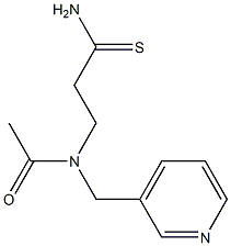 N-(2-carbamothioylethyl)-N-(pyridin-3-ylmethyl)acetamide