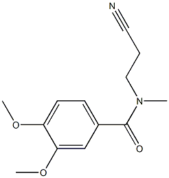 N-(2-cyanoethyl)-3,4-dimethoxy-N-methylbenzamide