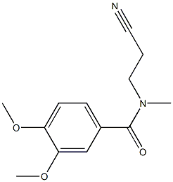 N-(2-cyanoethyl)-3,4-dimethoxy-N-methylbenzamide|