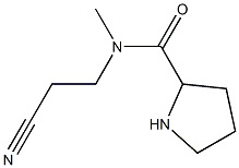 N-(2-cyanoethyl)-N-methylpyrrolidine-2-carboxamide