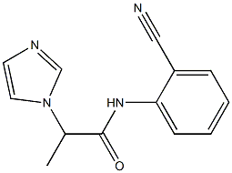 N-(2-cyanophenyl)-2-(1H-imidazol-1-yl)propanamide