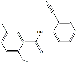  N-(2-cyanophenyl)-2-hydroxy-5-methylbenzamide