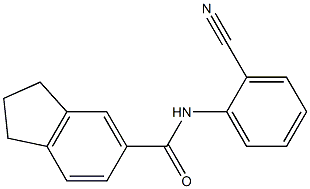  N-(2-cyanophenyl)indane-5-carboxamide