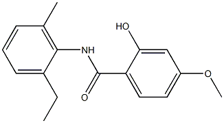  N-(2-ethyl-6-methylphenyl)-2-hydroxy-4-methoxybenzamide