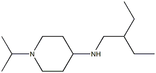 N-(2-ethylbutyl)-1-(propan-2-yl)piperidin-4-amine Structure