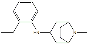 N-(2-ethylphenyl)-8-methyl-8-azabicyclo[3.2.1]octan-3-amine