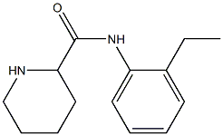 N-(2-ethylphenyl)piperidine-2-carboxamide Structure