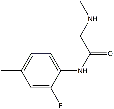 N-(2-fluoro-4-methylphenyl)-2-(methylamino)acetamide