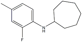 N-(2-fluoro-4-methylphenyl)cycloheptanamine