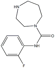 N-(2-fluorophenyl)-1,4-diazepane-1-carboxamide