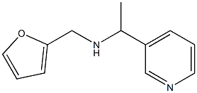 N-(2-furylmethyl)-N-(1-pyridin-3-ylethyl)amine,,结构式