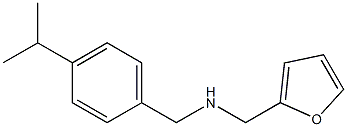 N-(2-furylmethyl)-N-(4-isopropylbenzyl)amine