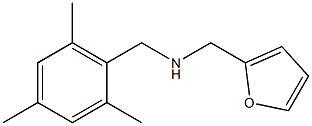 N-(2-furylmethyl)-N-(mesitylmethyl)amine Struktur