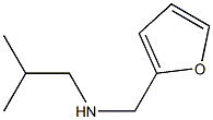 N-(2-furylmethyl)-N-isobutylamine Struktur