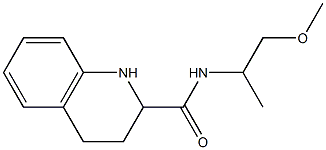 N-(2-methoxy-1-methylethyl)-1,2,3,4-tetrahydroquinoline-2-carboxamide