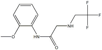 N-(2-methoxyphenyl)-2-[(2,2,2-trifluoroethyl)amino]acetamide