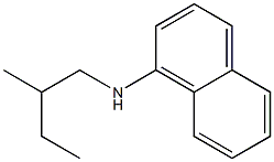 N-(2-methylbutyl)naphthalen-1-amine Structure