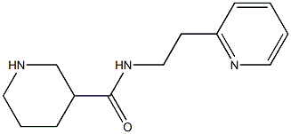 N-(2-pyridin-2-ylethyl)piperidine-3-carboxamide|