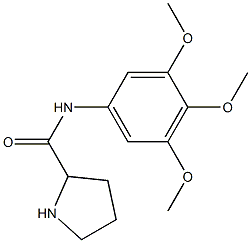 N-(3,4,5-trimethoxyphenyl)pyrrolidine-2-carboxamide|