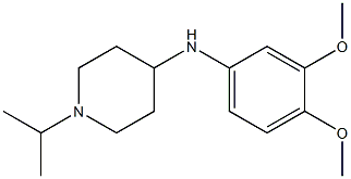 N-(3,4-dimethoxyphenyl)-1-(propan-2-yl)piperidin-4-amine Structure