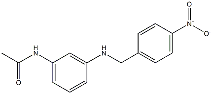 N-(3-{[(4-nitrophenyl)methyl]amino}phenyl)acetamide Structure