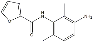 N-(3-amino-2,6-dimethylphenyl)-2-furamide Struktur