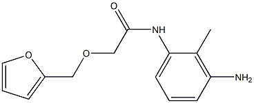 N-(3-amino-2-methylphenyl)-2-(2-furylmethoxy)acetamide|