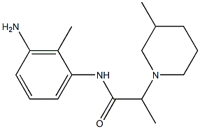  N-(3-amino-2-methylphenyl)-2-(3-methylpiperidin-1-yl)propanamide