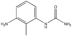 N-(3-amino-2-methylphenyl)urea,,结构式