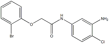 N-(3-amino-4-chlorophenyl)-2-(2-bromophenoxy)acetamide Structure