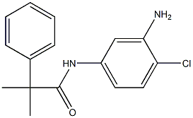 N-(3-amino-4-chlorophenyl)-2-methyl-2-phenylpropanamide Structure