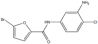  N-(3-amino-4-chlorophenyl)-5-bromo-2-furamide