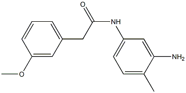 N-(3-amino-4-methylphenyl)-2-(3-methoxyphenyl)acetamide