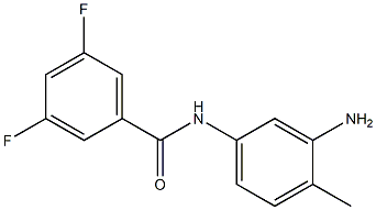 N-(3-amino-4-methylphenyl)-3,5-difluorobenzamide Structure