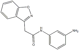 N-(3-aminophenyl)-2-(1,2-benzisoxazol-3-yl)acetamide