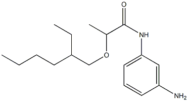 N-(3-aminophenyl)-2-[(2-ethylhexyl)oxy]propanamide