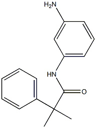 N-(3-aminophenyl)-2-methyl-2-phenylpropanamide Struktur