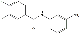 N-(3-aminophenyl)-3,4-dimethylbenzamide 化学構造式