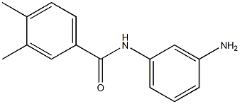 N-(3-aminophenyl)-3,4-dimethylbenzamide,,结构式