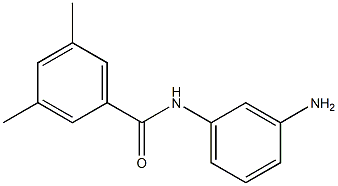 N-(3-aminophenyl)-3,5-dimethylbenzamide 化学構造式