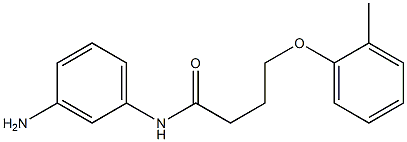  N-(3-aminophenyl)-4-(2-methylphenoxy)butanamide