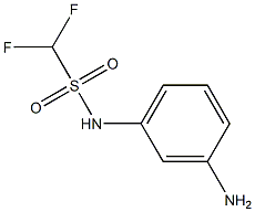 N-(3-aminophenyl)difluoromethanesulfonamide Structure