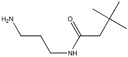 N-(3-aminopropyl)-3,3-dimethylbutanamide Structure