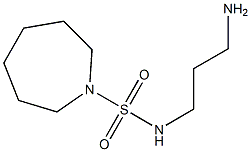 N-(3-aminopropyl)azepane-1-sulfonamide Structure