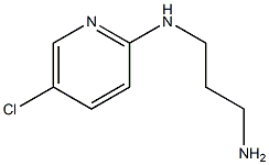 N-(3-aminopropyl)-N-(5-chloropyridin-2-yl)amine Struktur