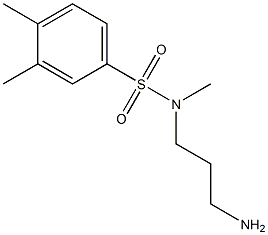 N-(3-aminopropyl)-N,3,4-trimethylbenzene-1-sulfonamide