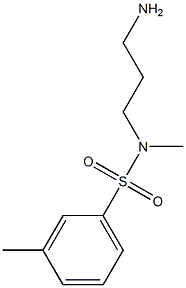 N-(3-aminopropyl)-N,3-dimethylbenzene-1-sulfonamide