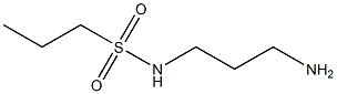 N-(3-aminopropyl)propane-1-sulfonamide 结构式