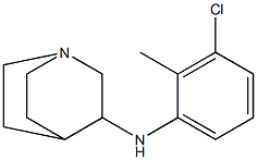 N-(3-chloro-2-methylphenyl)-1-azabicyclo[2.2.2]octan-3-amine