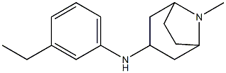 N-(3-ethylphenyl)-8-methyl-8-azabicyclo[3.2.1]octan-3-amine Structure